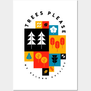 Trees Please Posters and Art